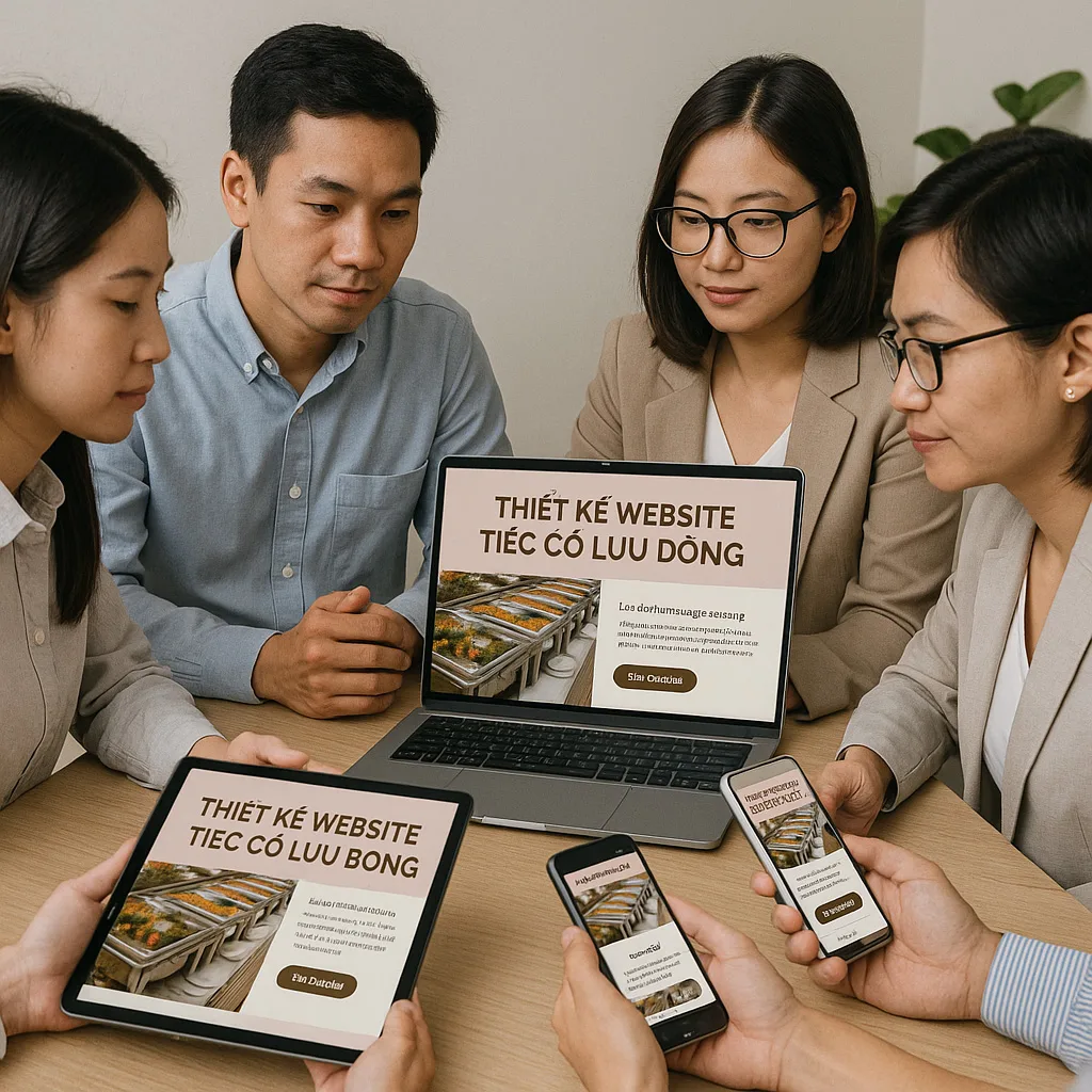 Thiết kế Website Tiệc Cỗ Lưu Động Chuẩn SEO – Tăng Doanh Thu