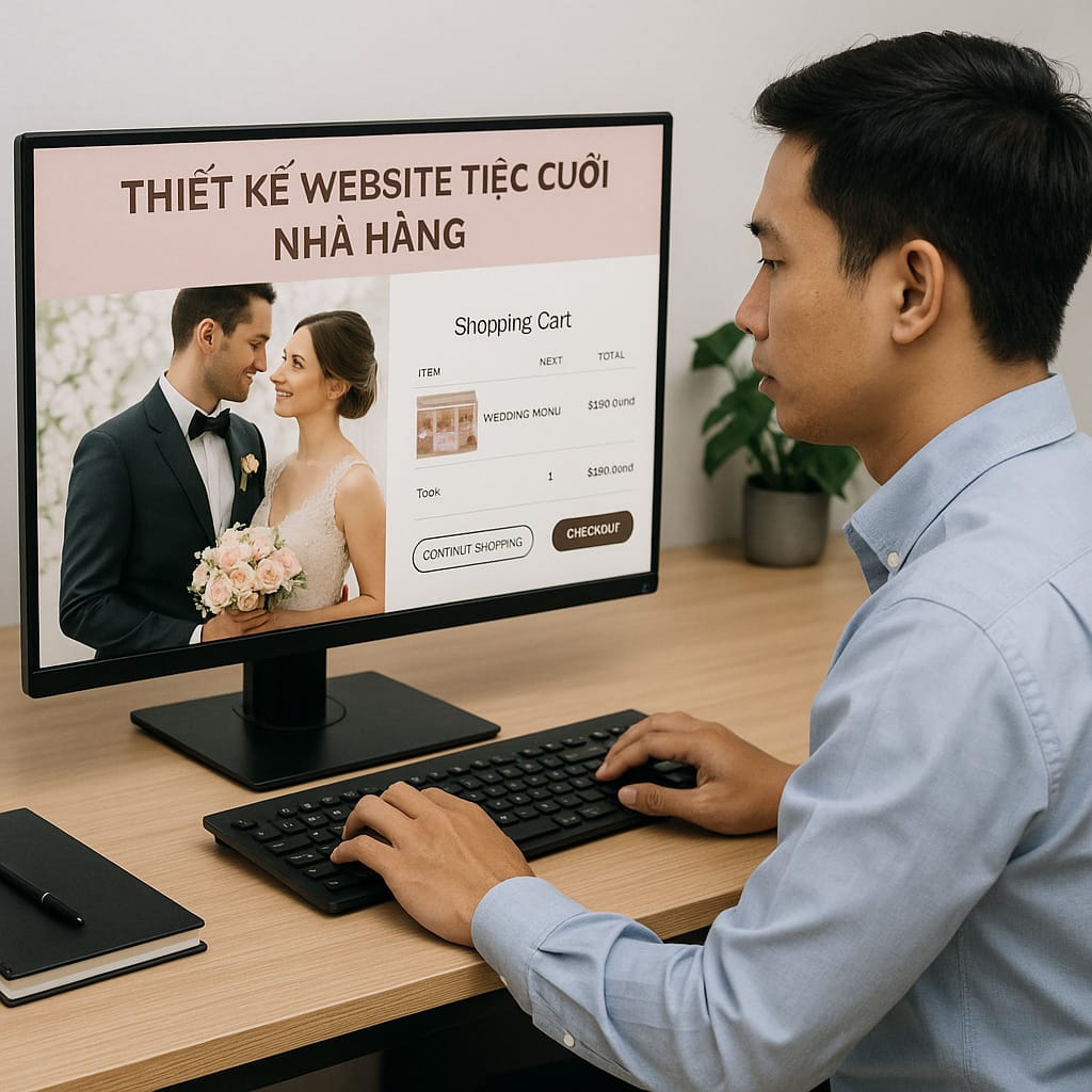 Thiết kế Website Tiệc Cưới Nhà Hàng Chuyên Nghiệp – Tối Ưu Chuẩn SEO