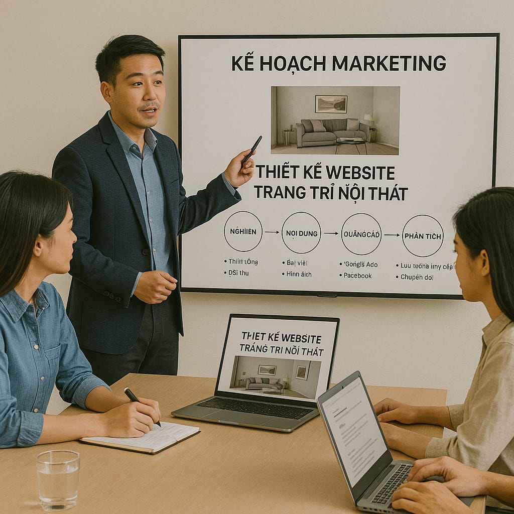 Thiết Kế Website Trang Trí Nội Thất – Tăng Hiệu Quả Kinh Doanh Online