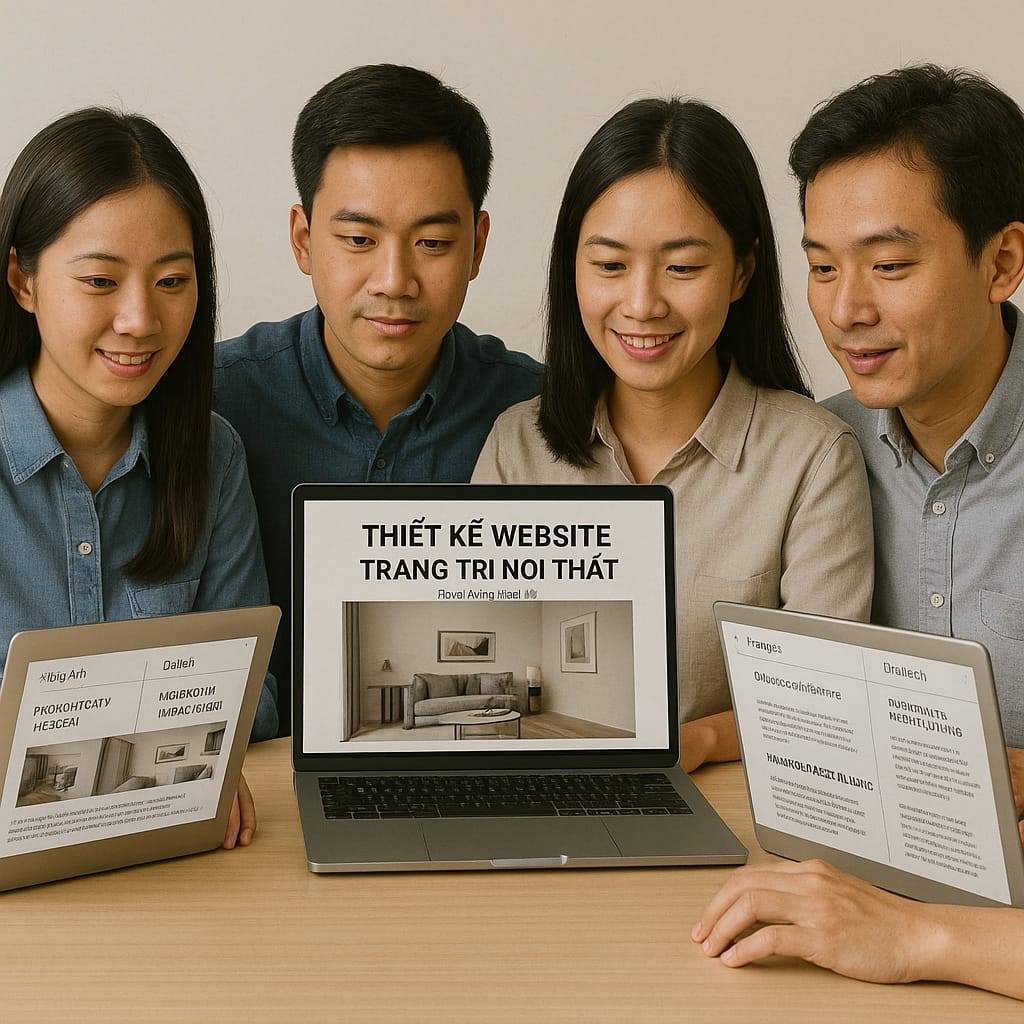 Thiết Kế Website Trang Trí Nội Thất – Tăng Hiệu Quả Kinh Doanh Online