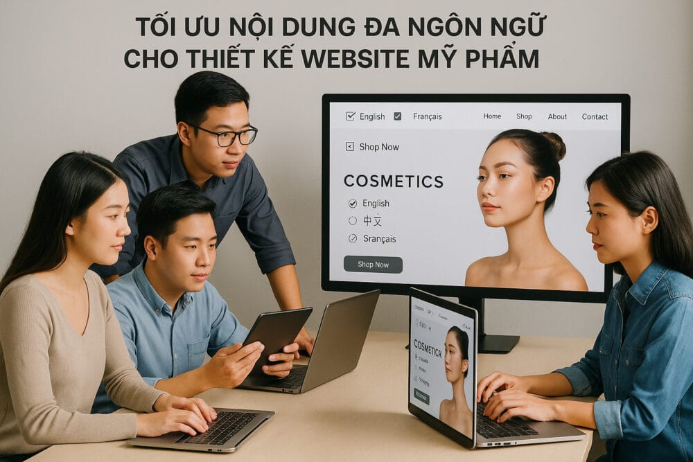 Thiết Kế Website Mỹ Phẩm – Chuẩn SEO, Tăng Doanh Thu