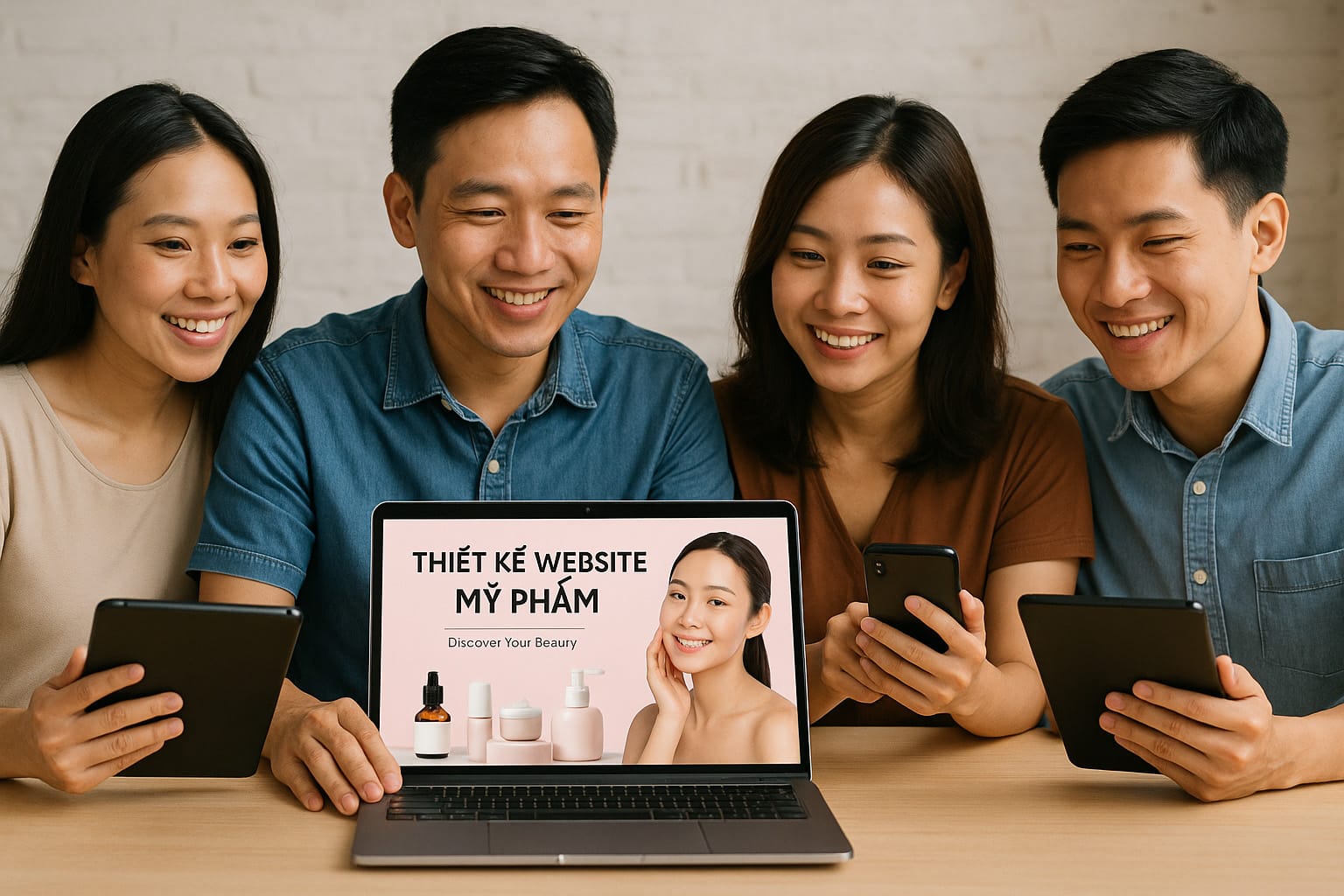 Thiết Kế Website Mỹ Phẩm – Chuẩn SEO, Tăng Doanh Thu