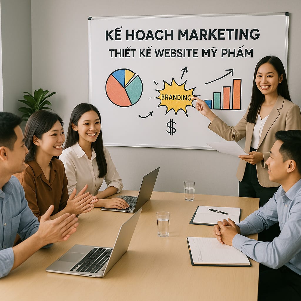 Thiết Kế Website Mỹ Phẩm – Chuẩn SEO, Tăng Doanh Thu