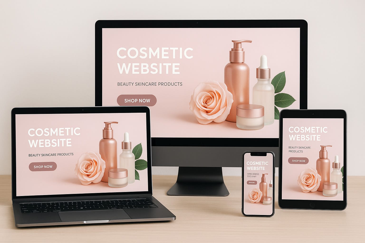 Thiết Kế Website Mỹ Phẩm Chuẩn SEO – Tối Ưu Bán Hàng