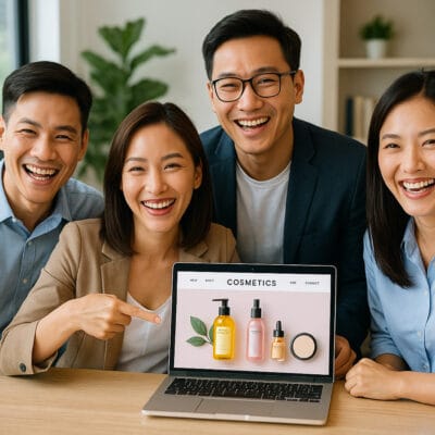 Thiết Kế Website Mỹ Phẩm Chuẩn SEO – Tối Ưu Bán Hàng