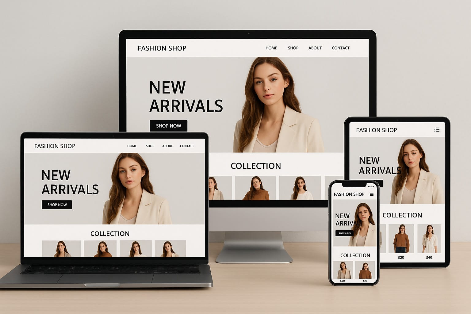Thiết Kế Website Shop Thời Trang – Chuẩn SEO, Tối Ưu Bán Hàng