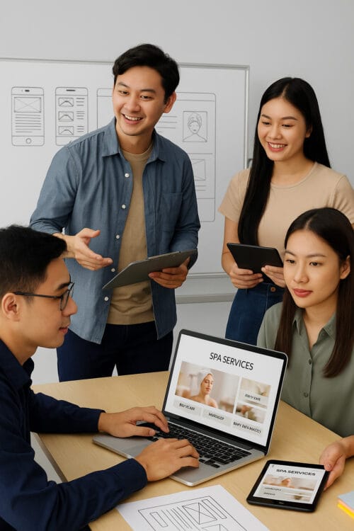 Thiết kế Website Spa Chuẩn SEO – Tối Ưu Thu Hút Khách Hàng
