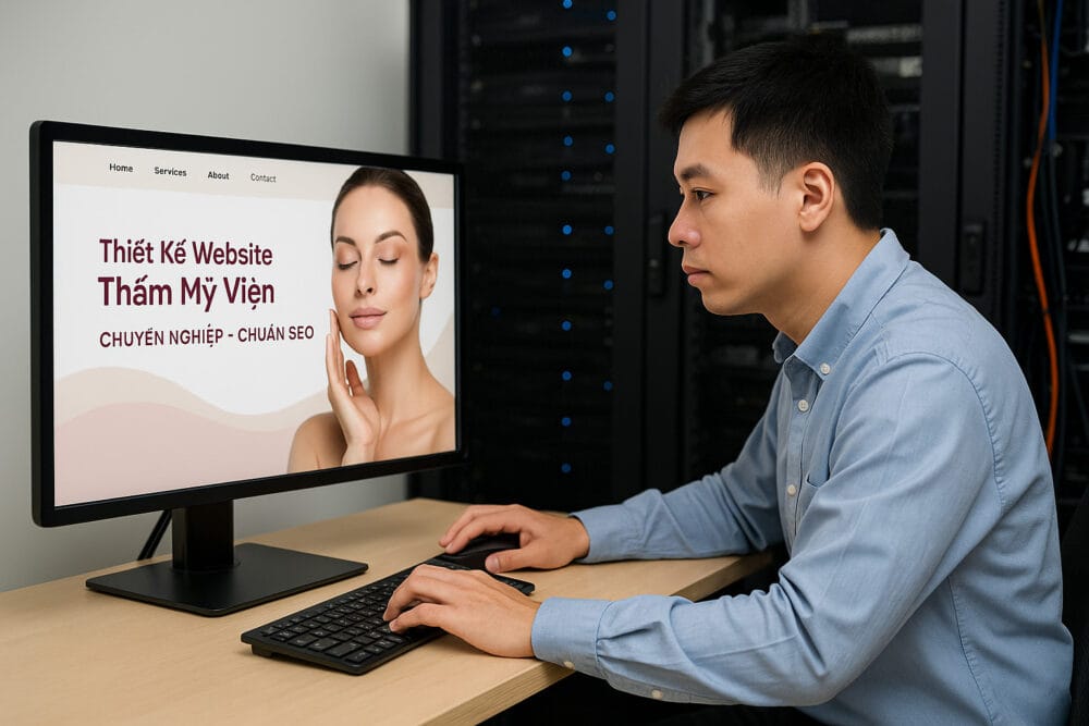 Thiết Kế Website Thẩm Mỹ Viện Chuyên Nghiệp – Chuẩn SEO