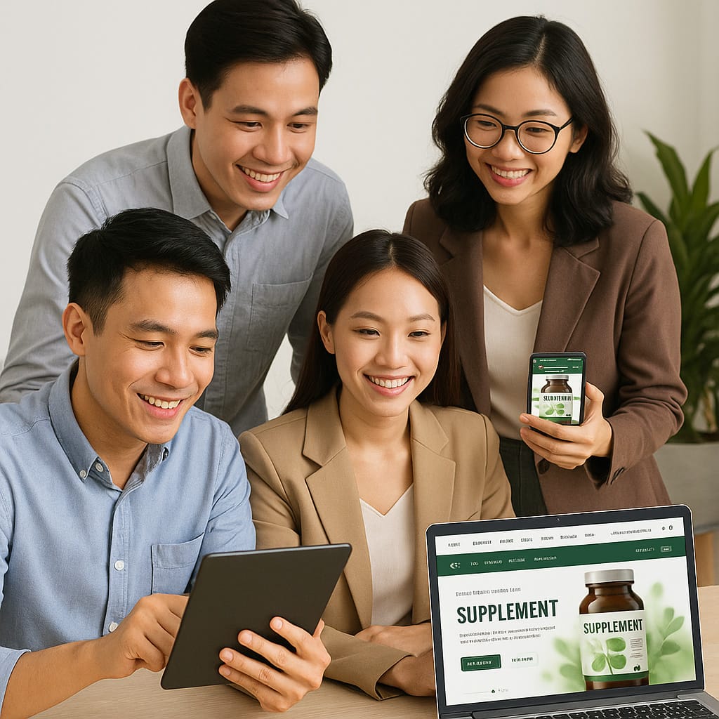 Thiết kế Website Thực Phẩm Chức Năng – Tăng Doanh Số Bán Hàng Online